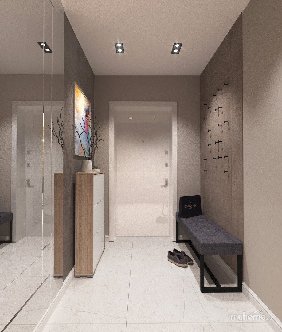 Проект кухни в трехкомнатной квартире