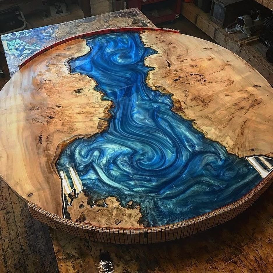 Epoxy Resin Table