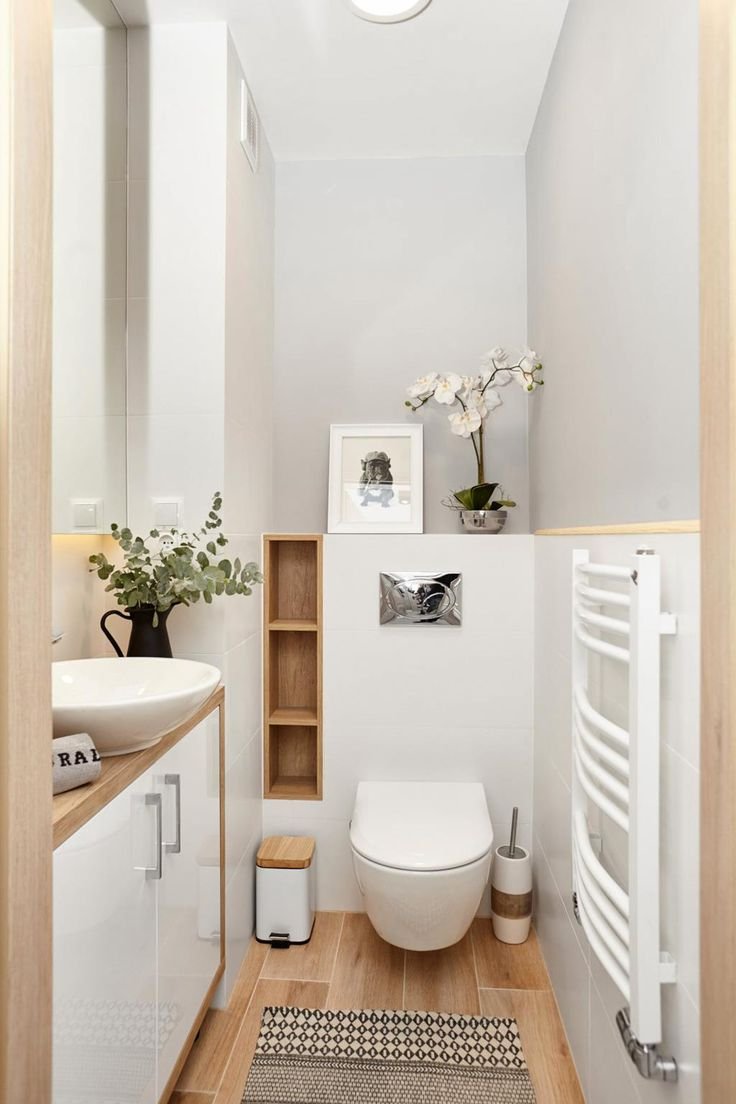 Санузел в скандинавском стиле