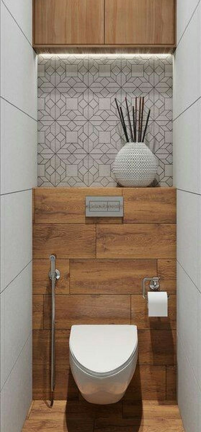 Современный интерьер туалета