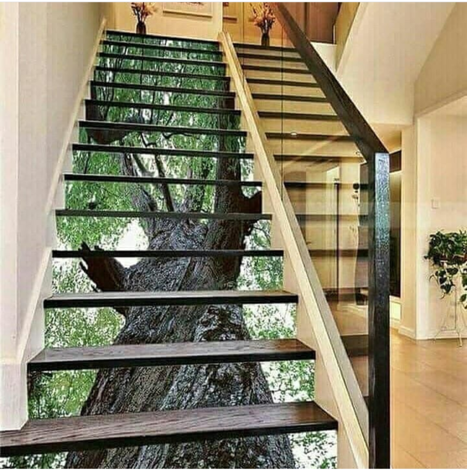 Лестничные марши деревянные в частном доме