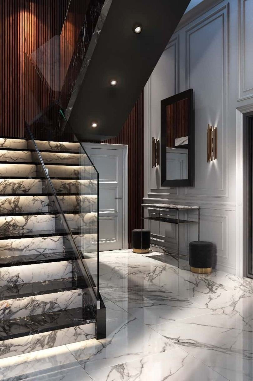 Ступени для лестницы в доме