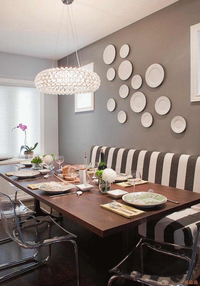 Декор стенки на кухне