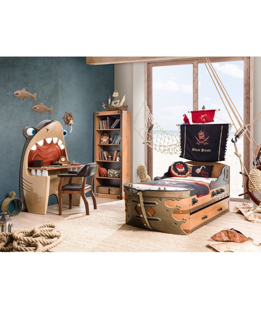 Кровать Cilek корабль Black Pirate