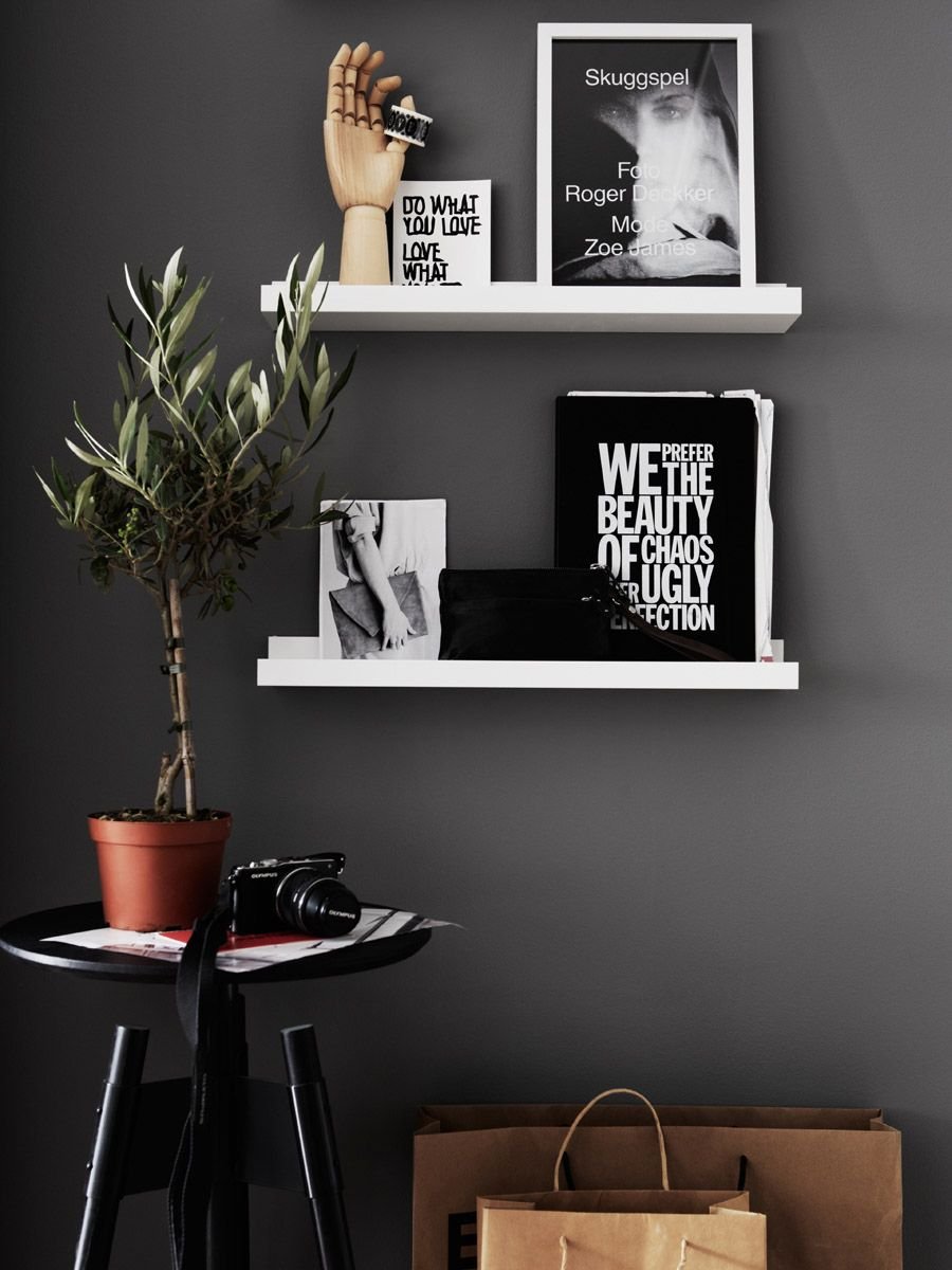 Квадратные полки на стену