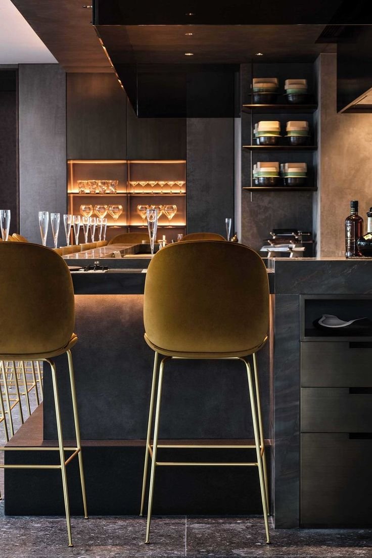 Полубарный стул New York