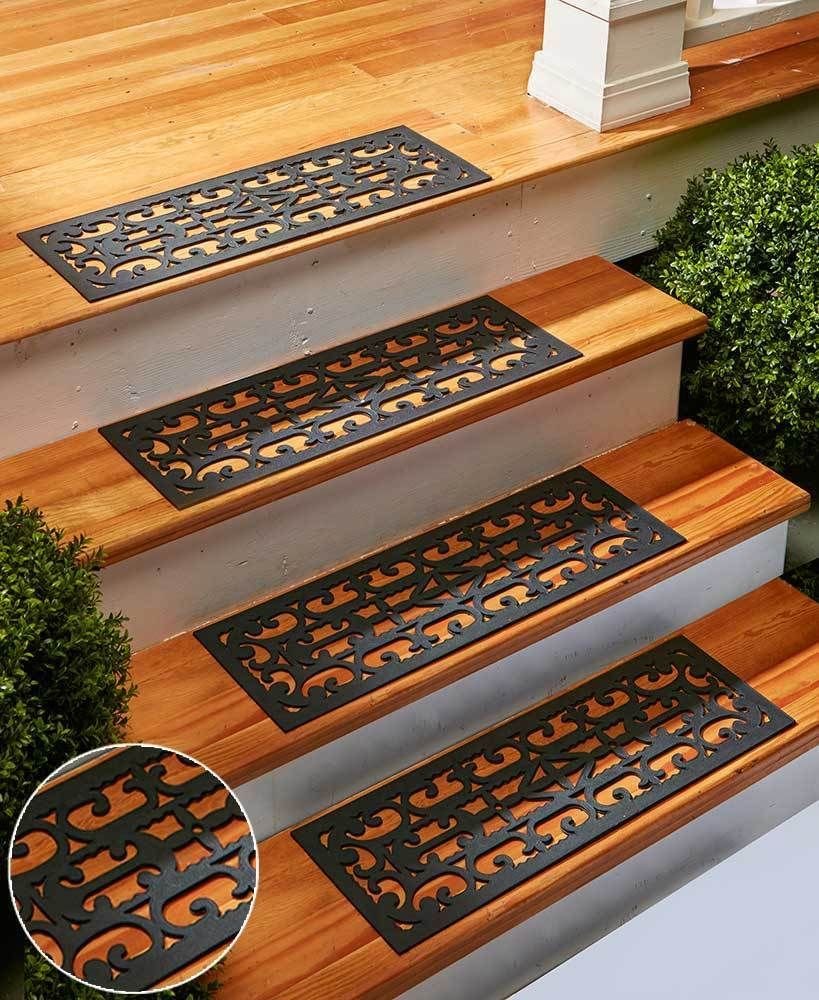 Нескользящие коврики для лестницы