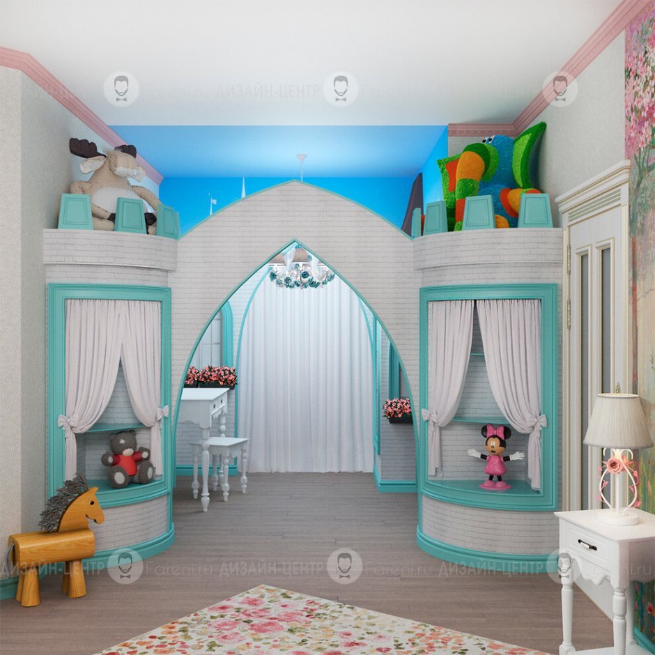 Сказочные детские комнаты