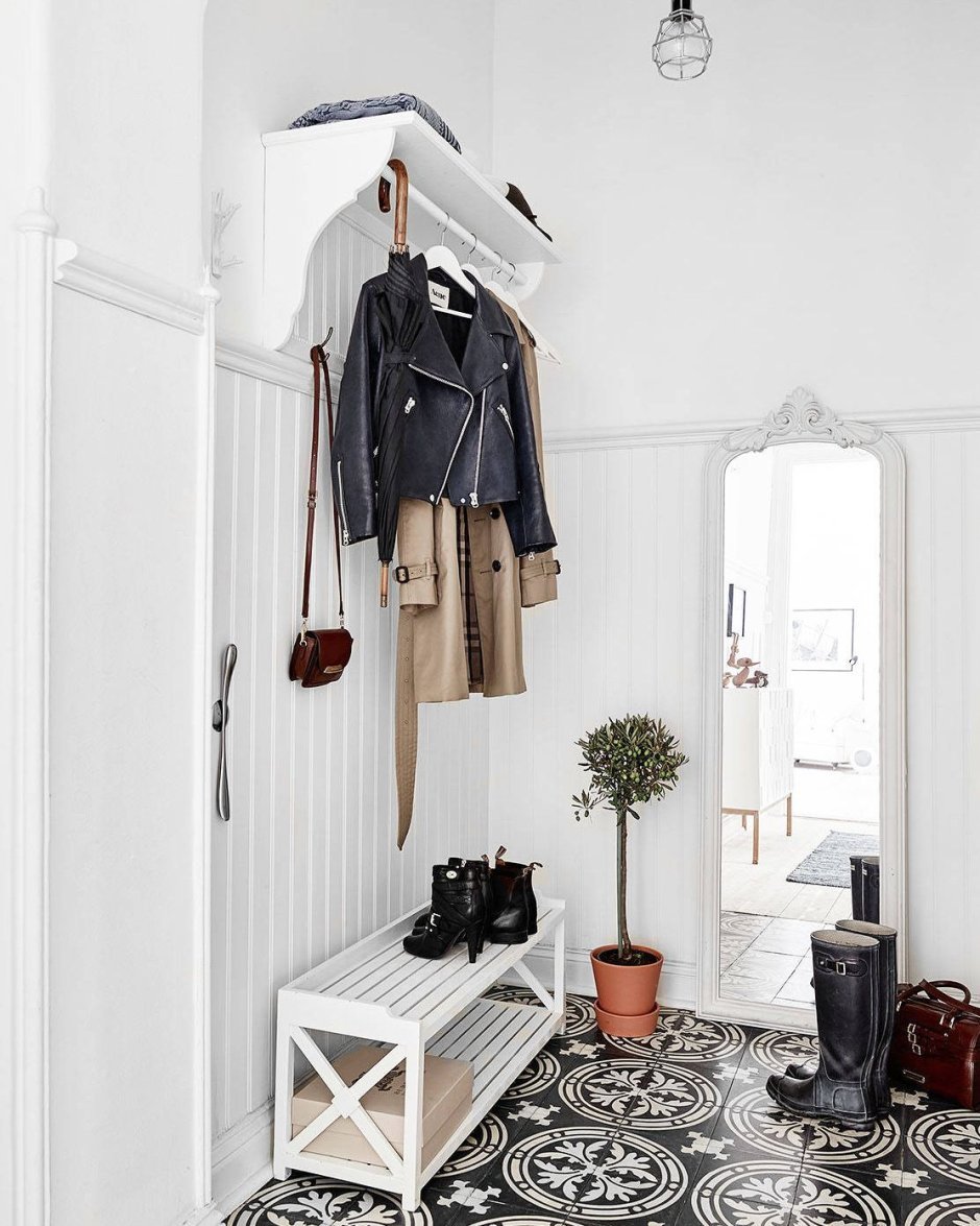 Прихожая бохо Сканди