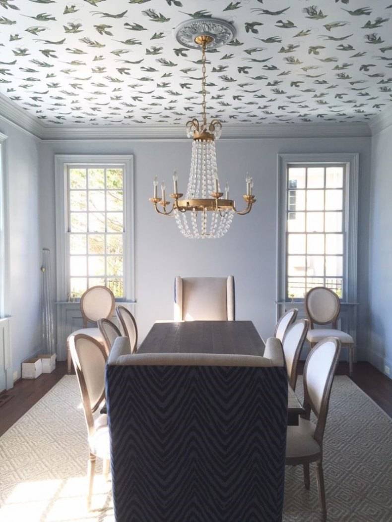 Потолочные плиты в интерьере