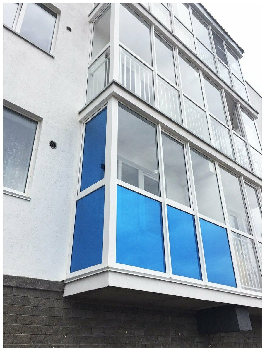 Тонировка балкона