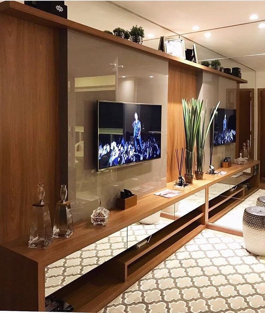 Подсветка тумбы для телевизора