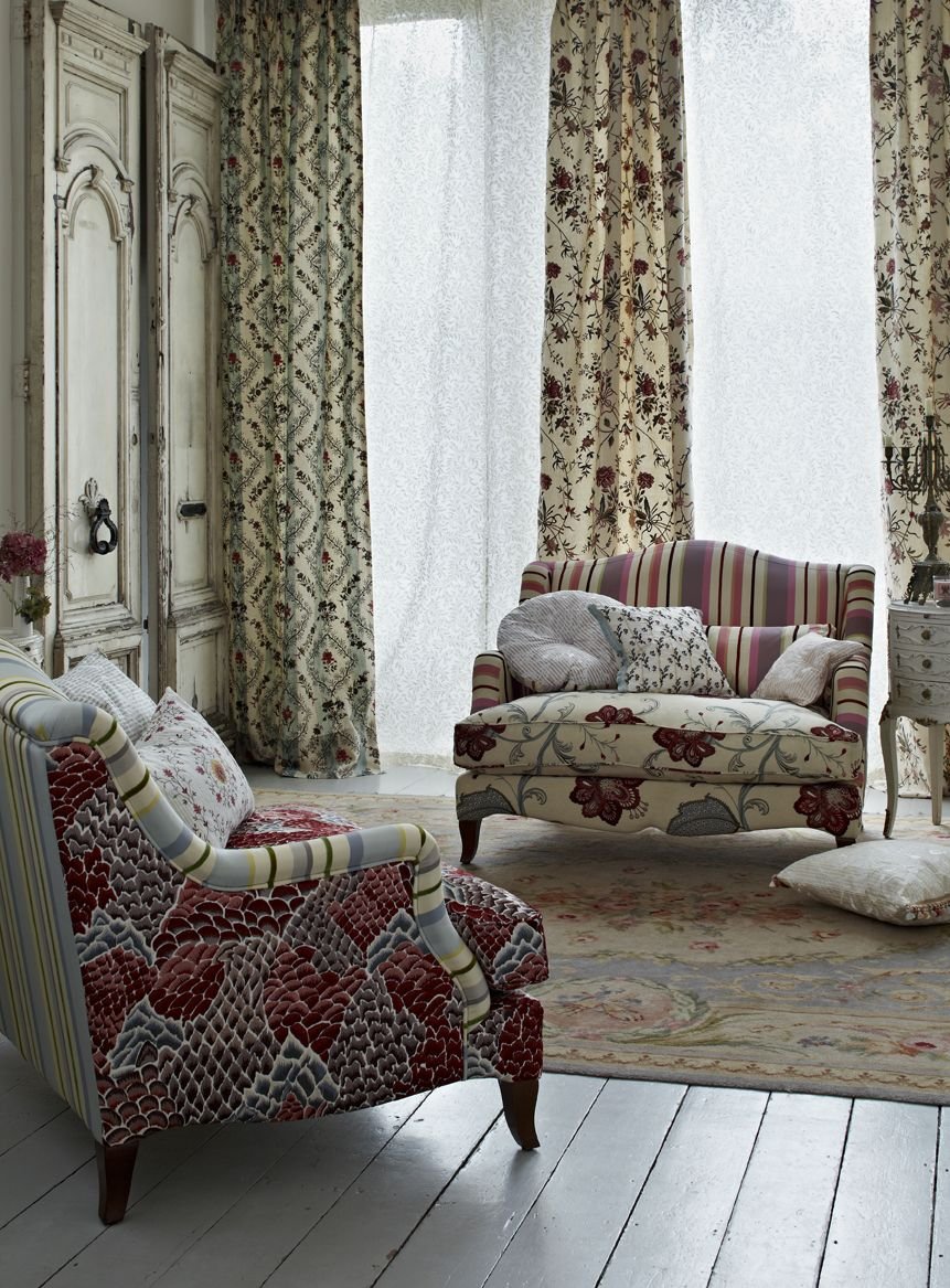 Шторы Вильям Моррис