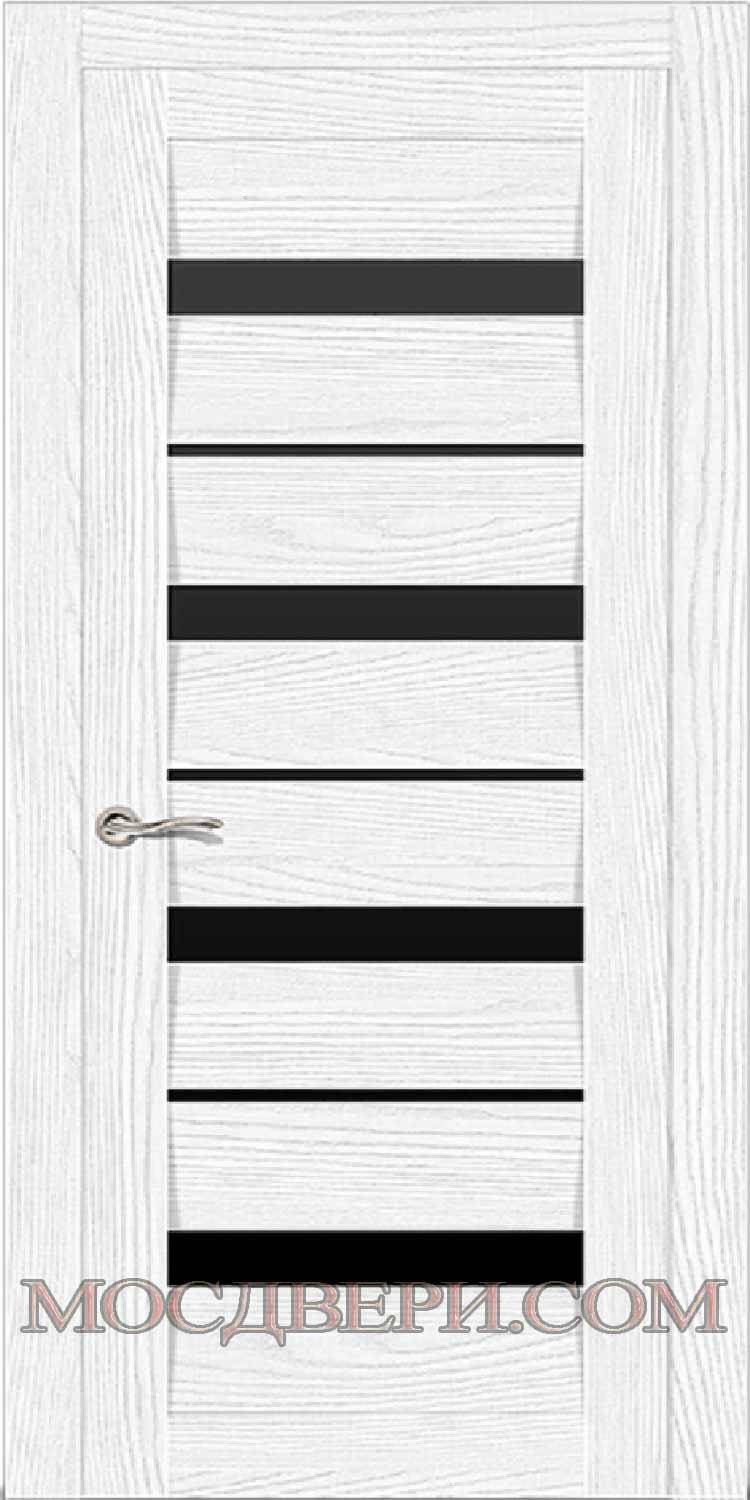 Двери экошпон беленый дуб