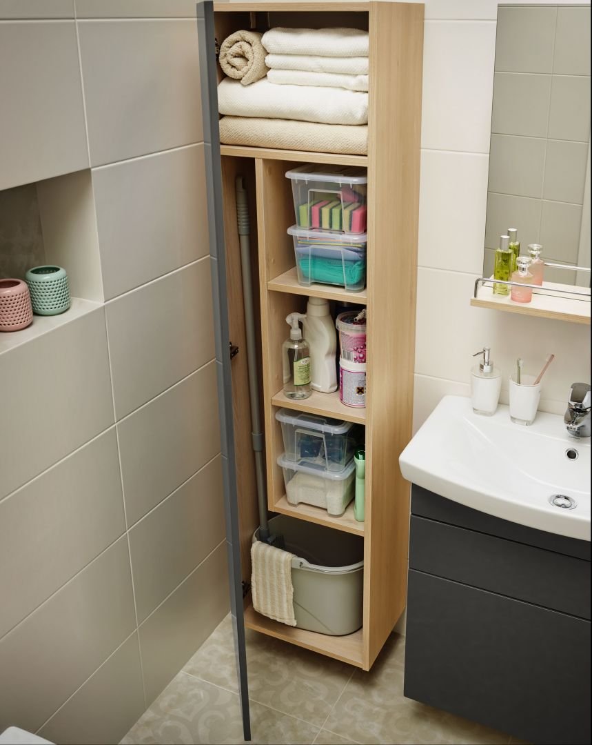 Тумба под раковину Cersanit Smart b-su-sma-co40/WH белый