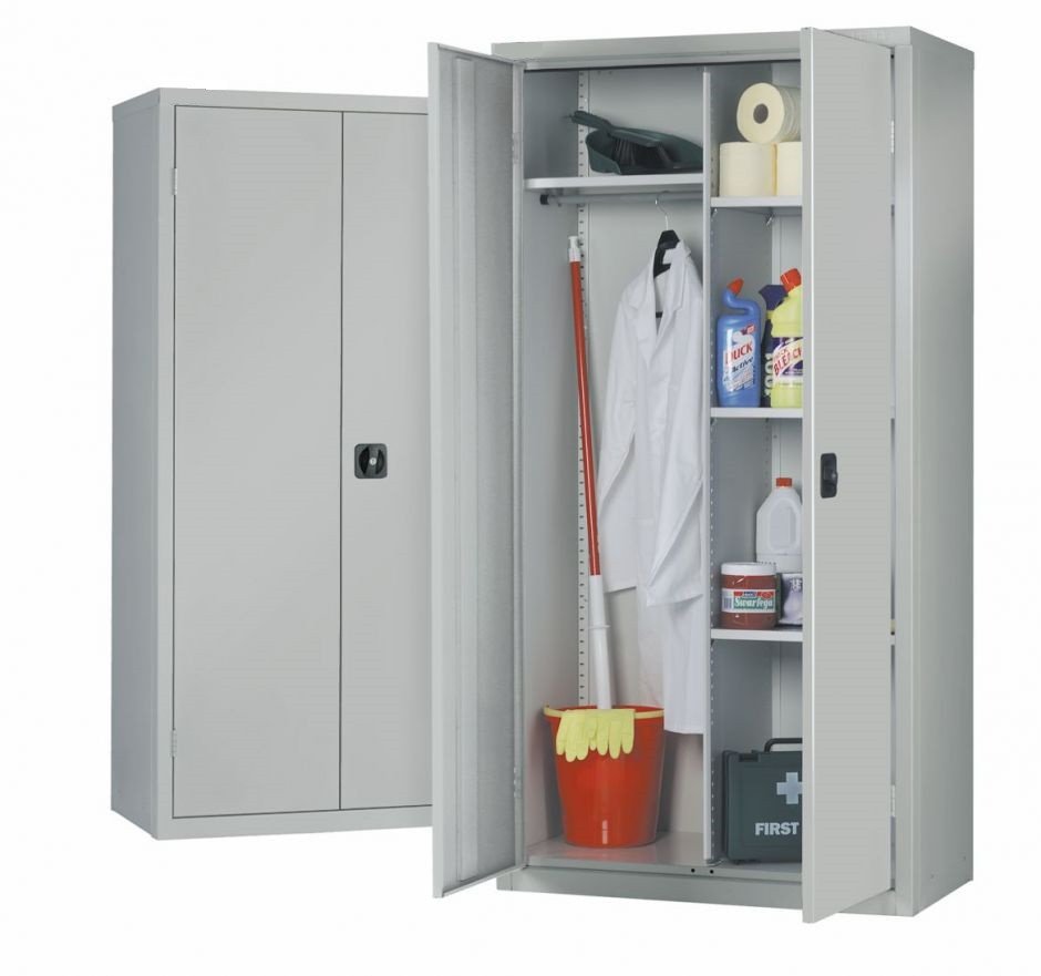 Шкаф хозяйственный металлический ШМС-6.15