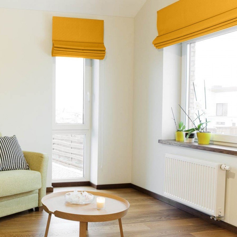 Римские шторы на балконную дверь