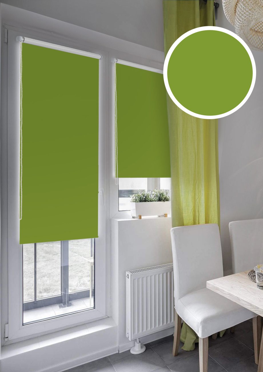 Декор окна на кухне в современном стиле без штор