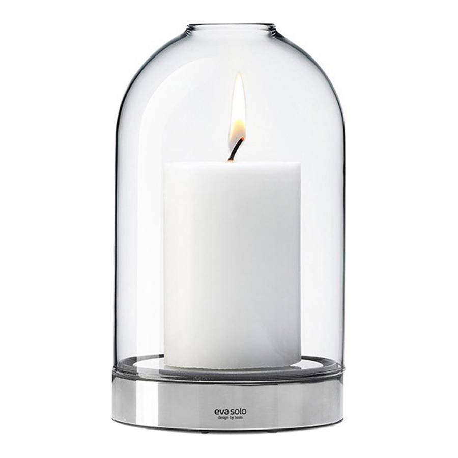 Свеча в прозрачной колбе