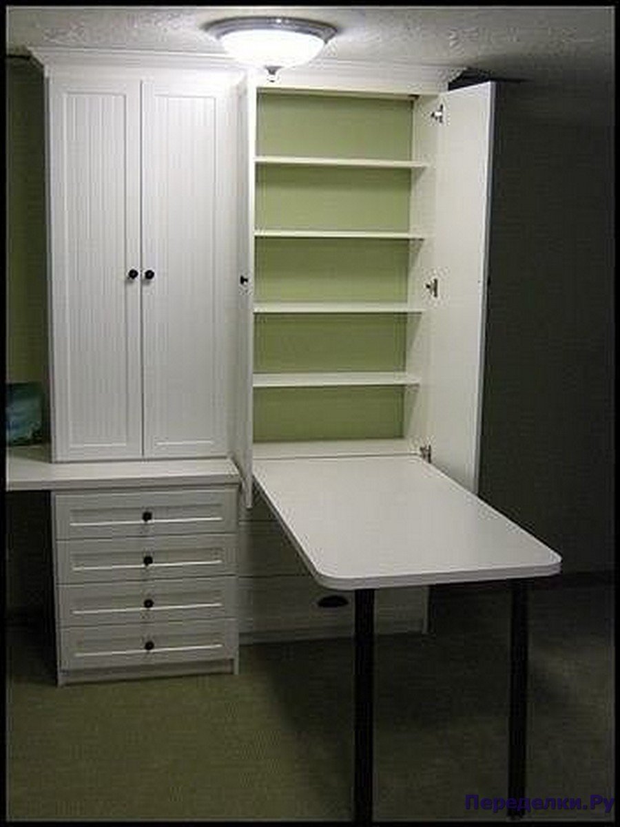 Шкаф для шитья со столом