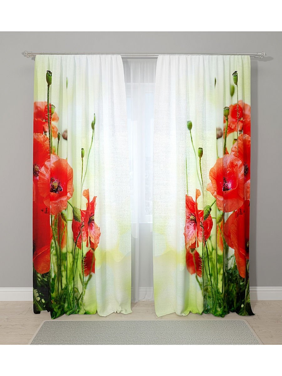 Комплект штор 145*260см 2шт 1782462