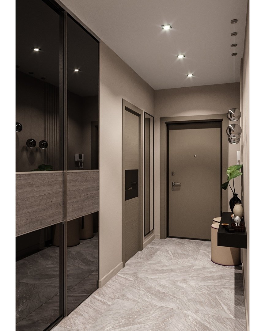 Длинная прихожая