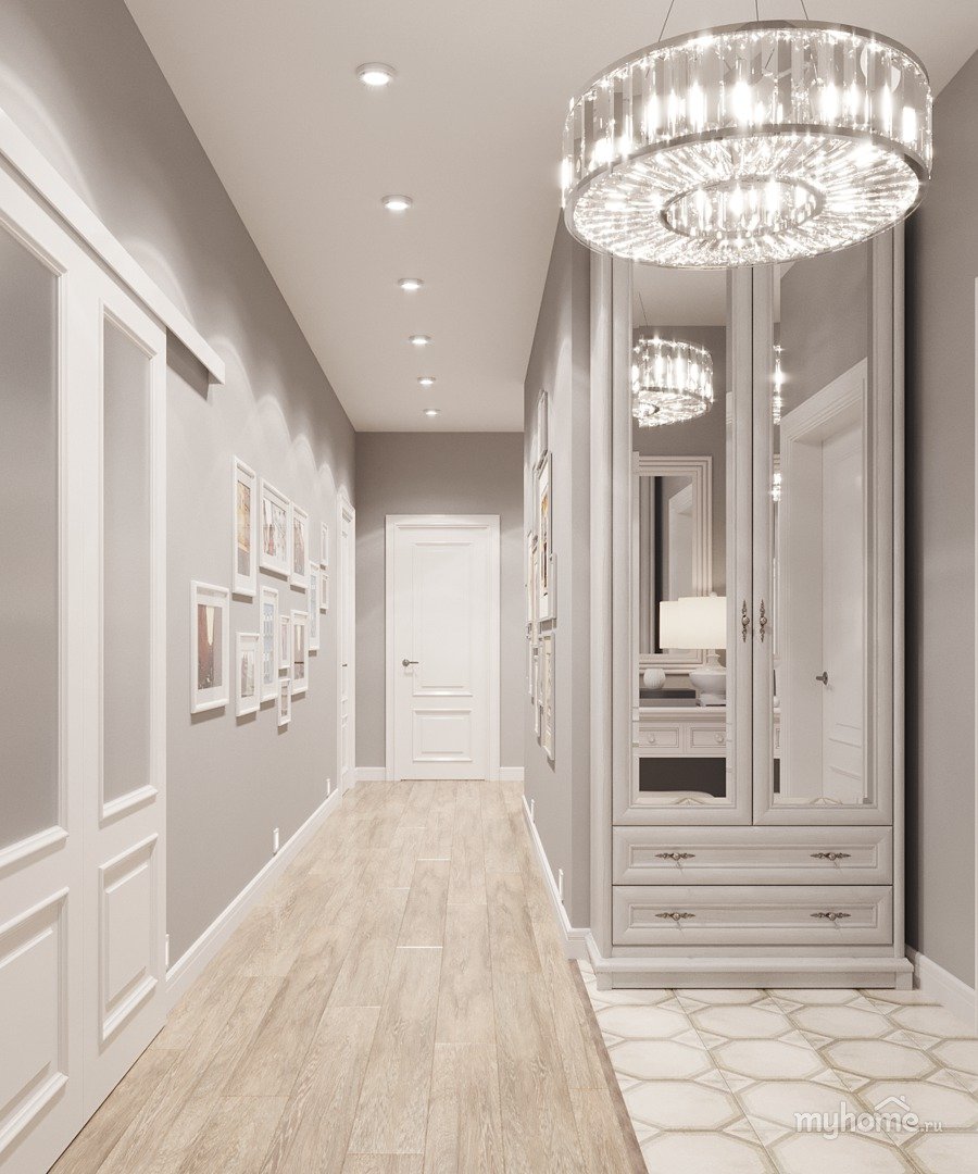 Фреска в интерьере холла