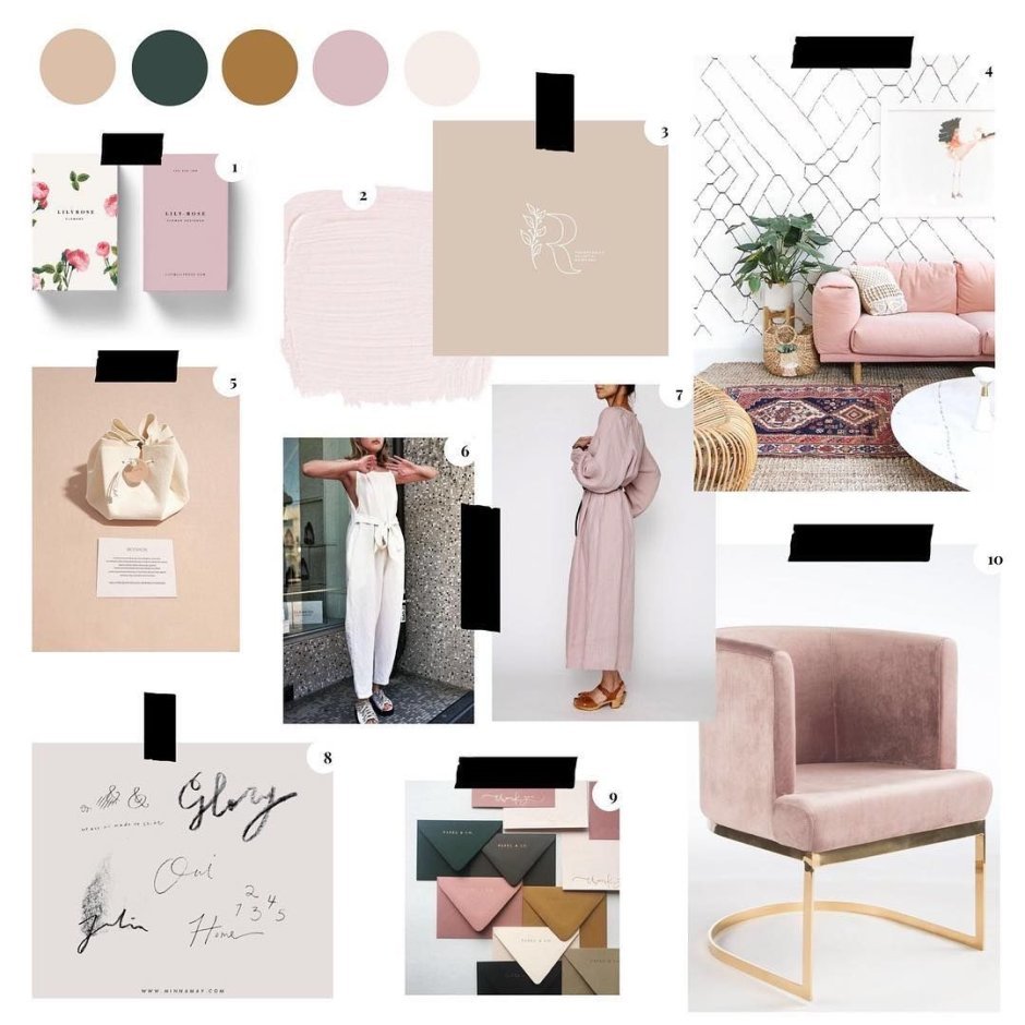 Мудборд бренда