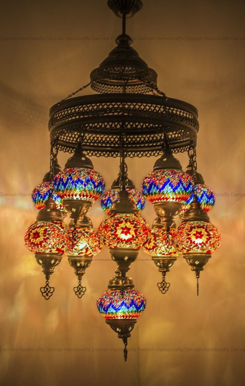Люстра в турецком стиле