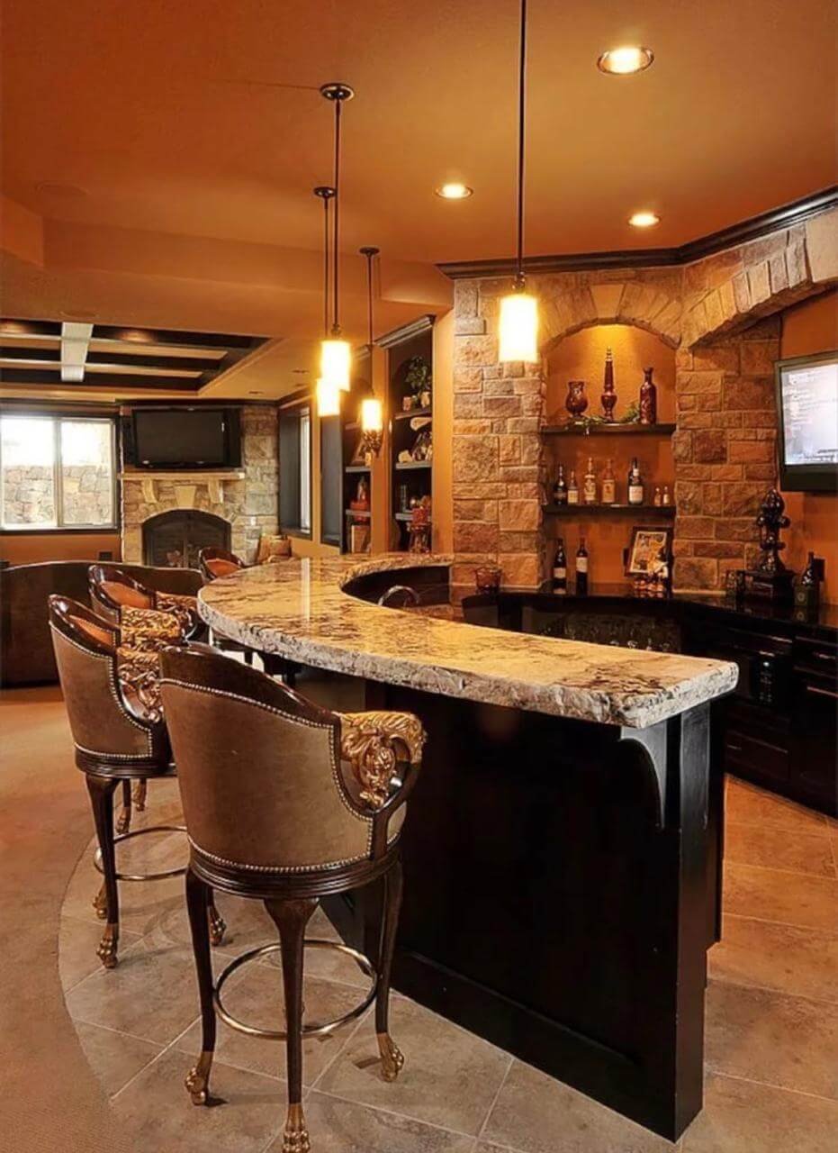Барные стойки в частном доме