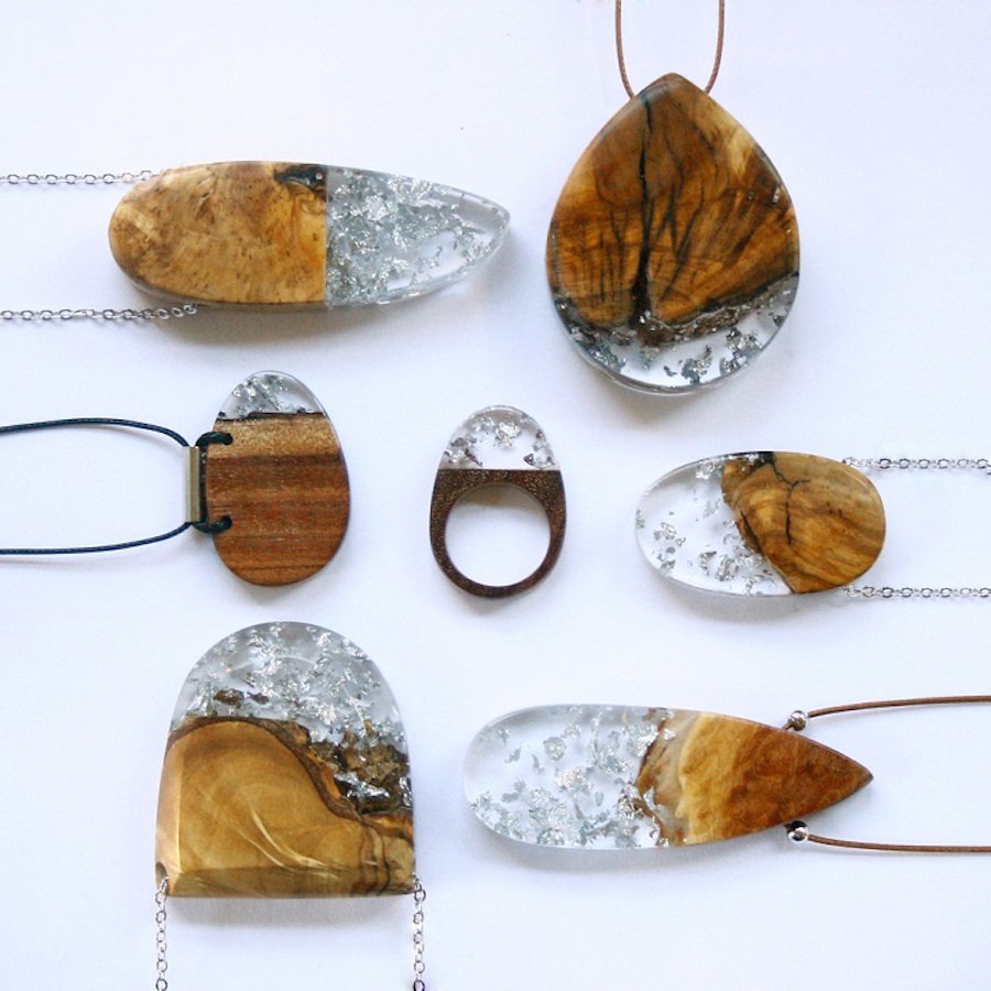 Эпоксидная смола и дерево украшения