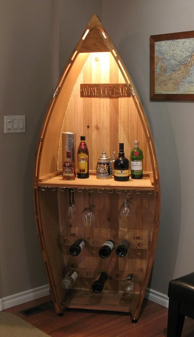 Бар в виде лодки