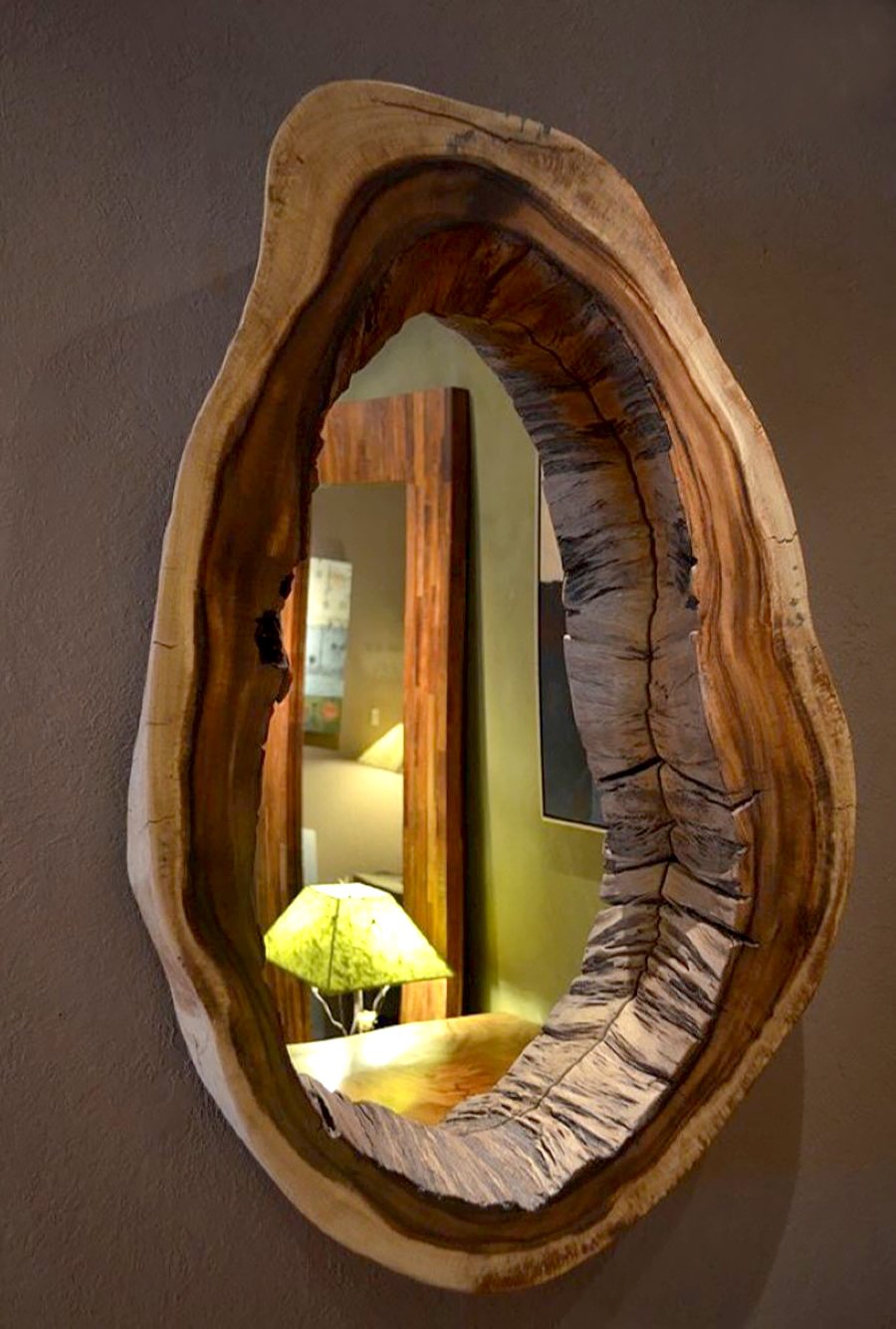 Светильники из дерева под старину