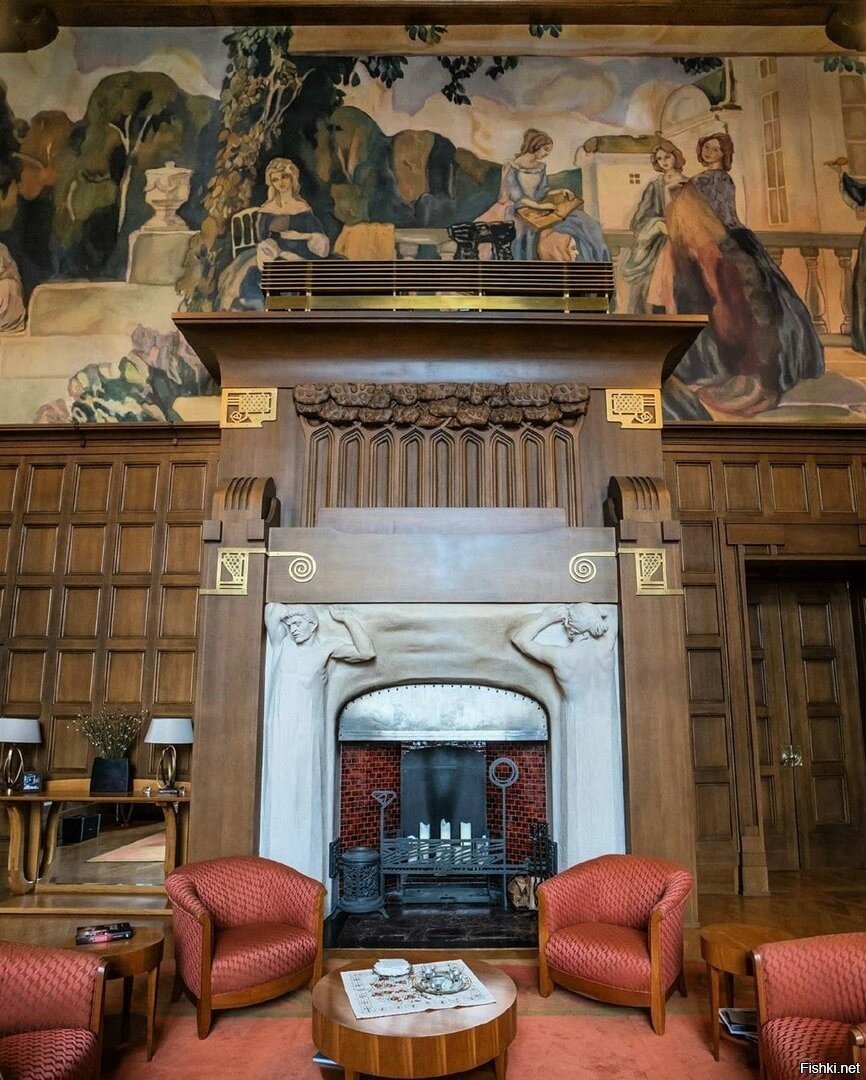 Шехтель особняк Дерожинской