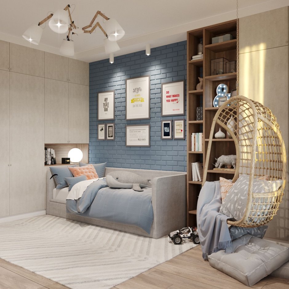 Комната для двух школьников