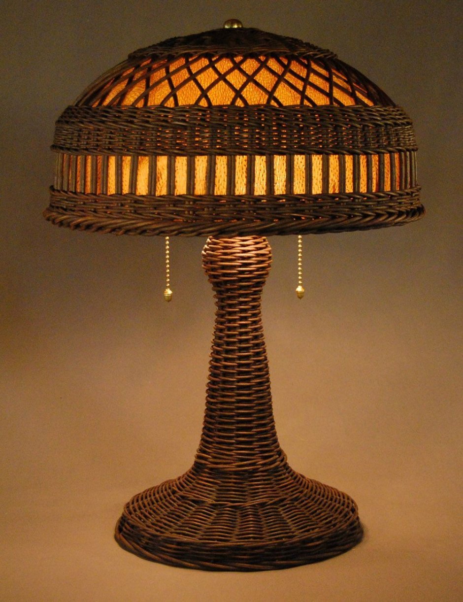 Светильник Bamboo_Rattan_Lamp