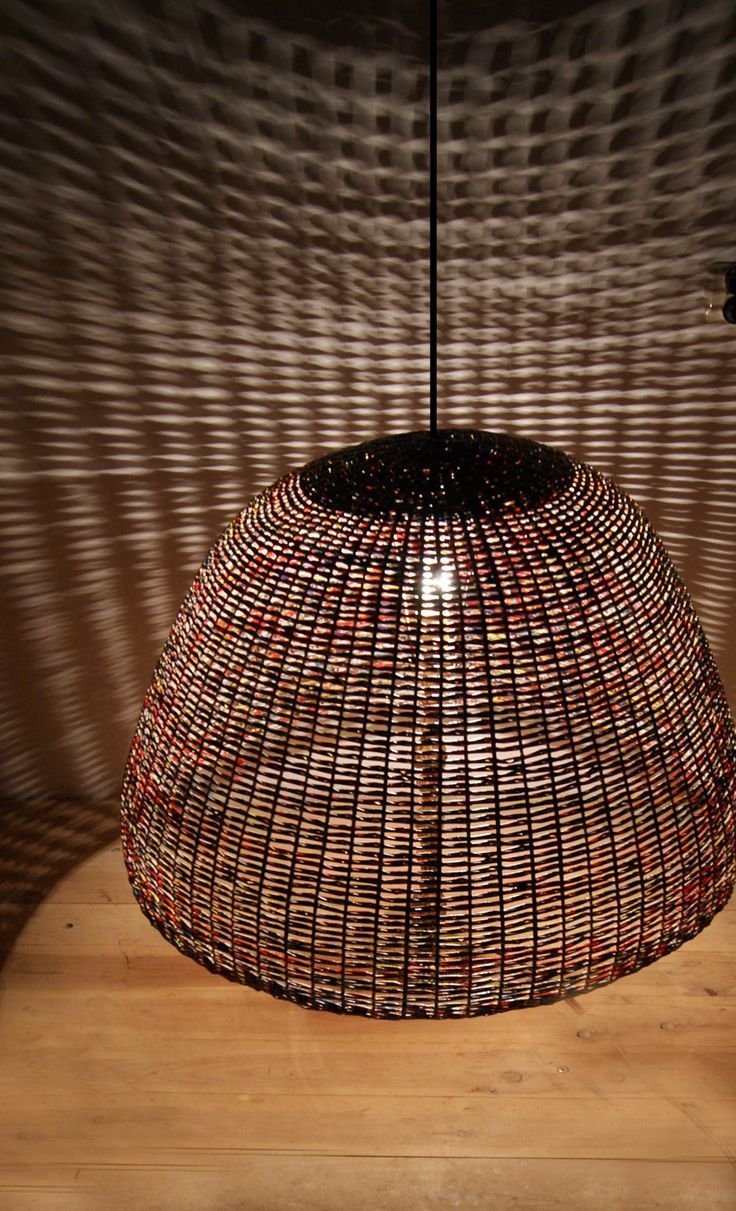 Подвесной светильник soffitto из ротанга
