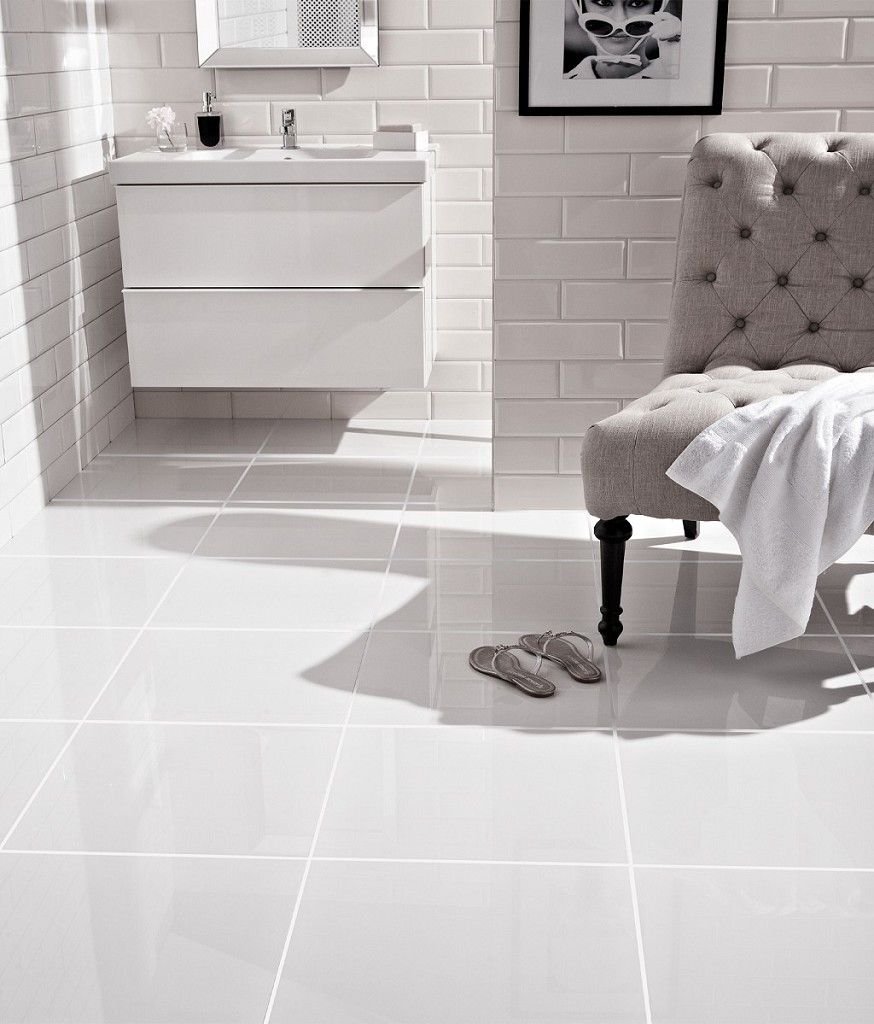 Плитка в ванную в полоску