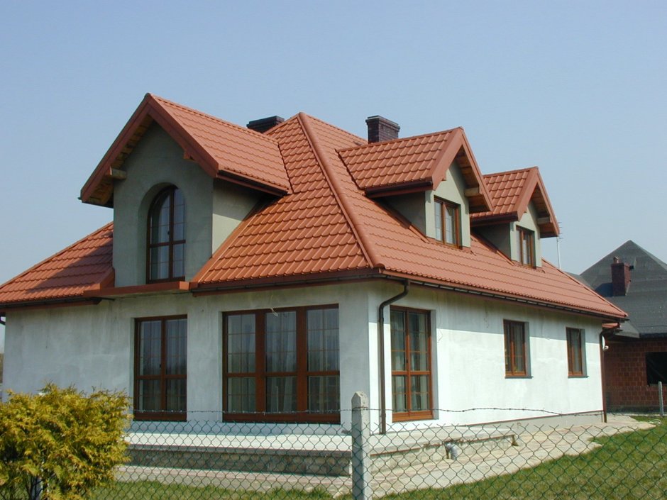 Терракотовая крыша