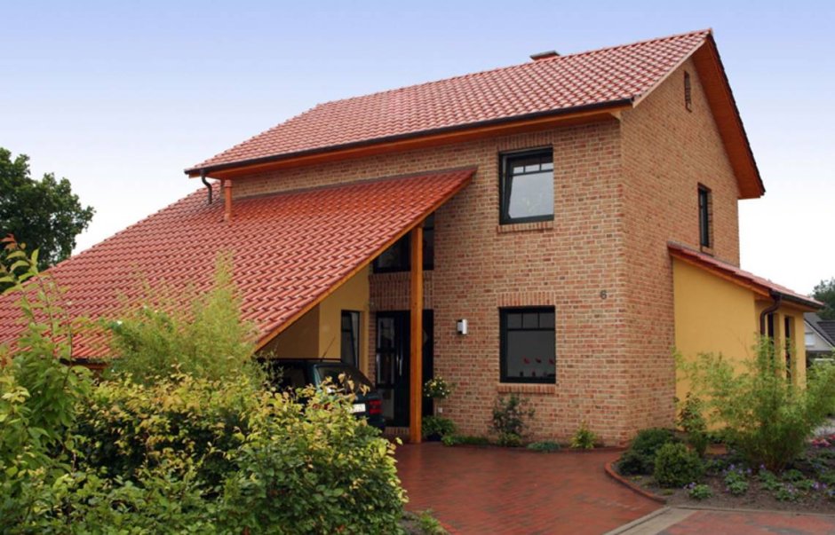 Клинкерная фасадная плитка Roben Moorbrand torf-bunt