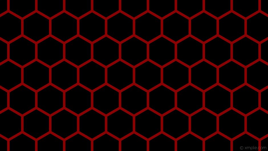 Гексагональная сетка а4