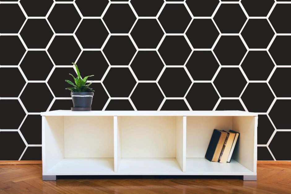 Соты на стене