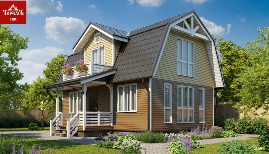 Украшение дачного домика