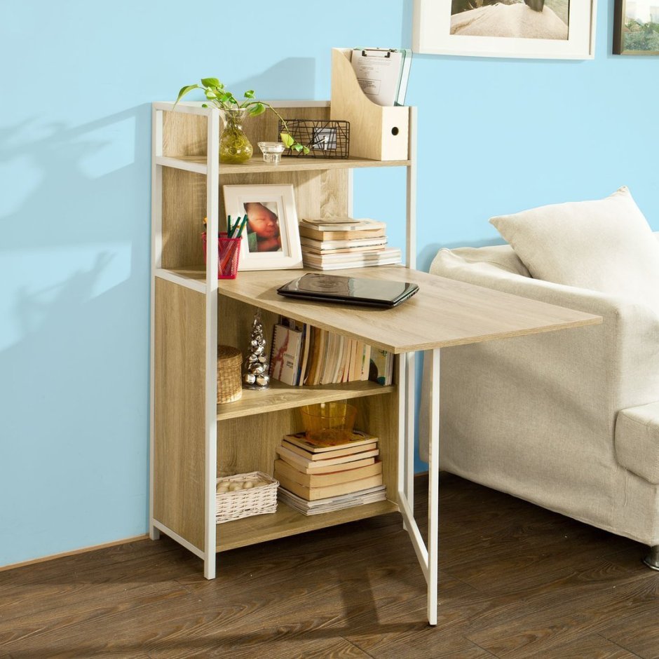 Стеллаж с откидным столом