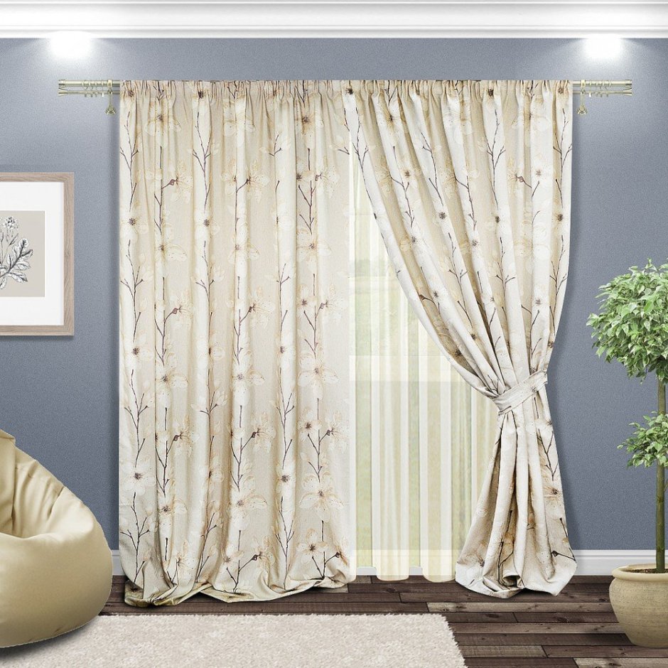 Штора паутинка в Леруа Мерлен