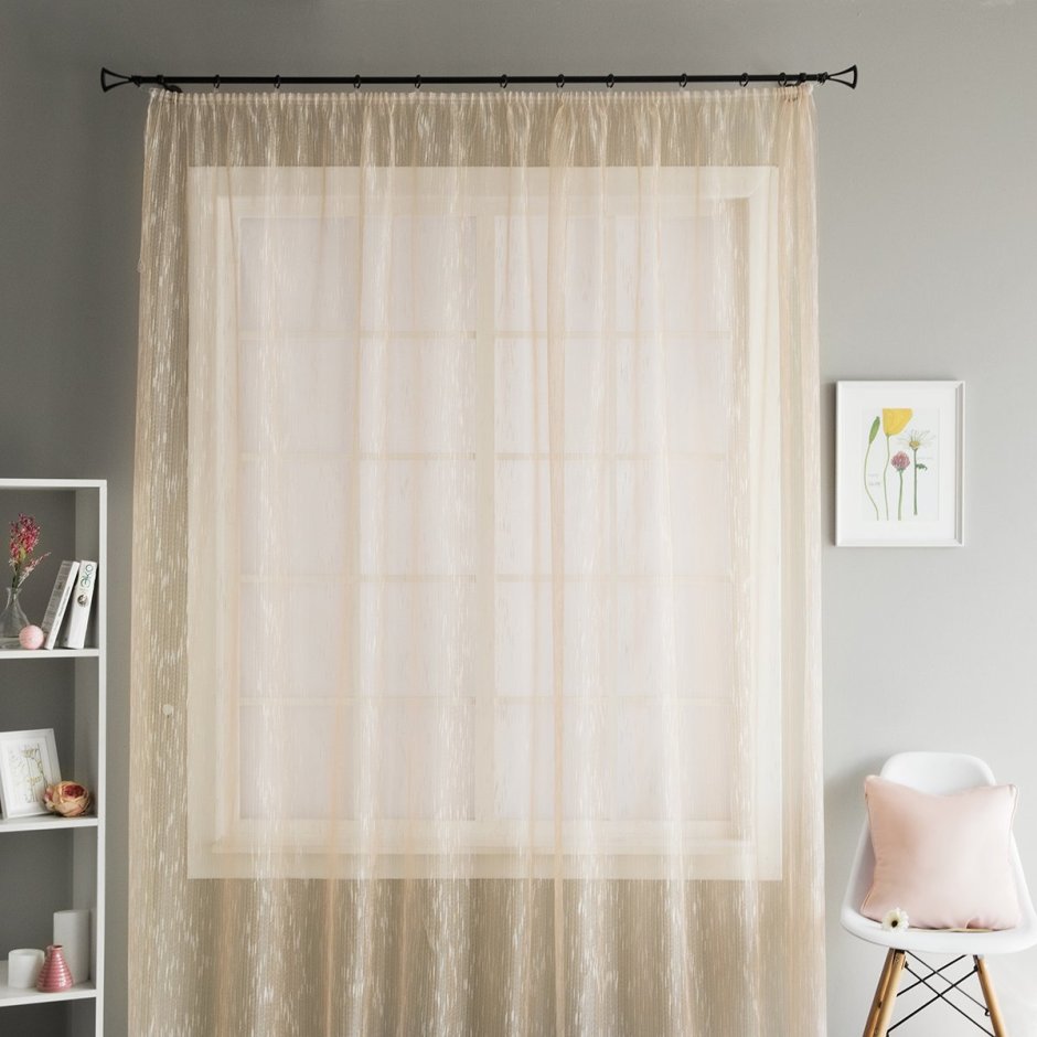 Тюль РЕАЛТЕКС шампань