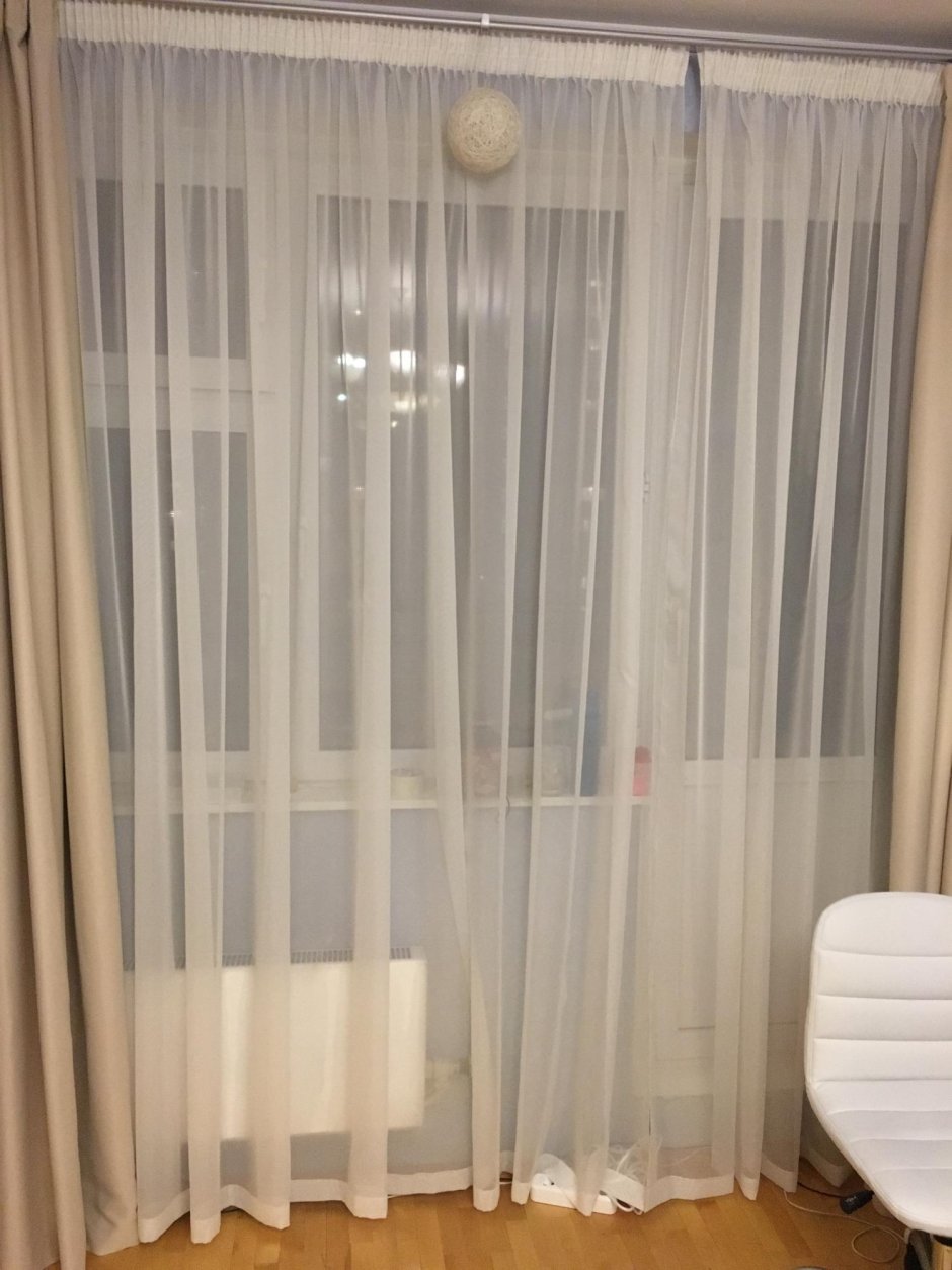 Тюль без сборки