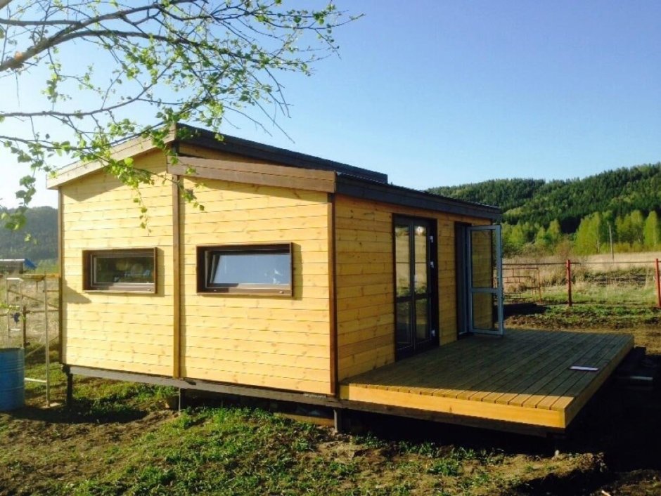 Норвежский дачный домик