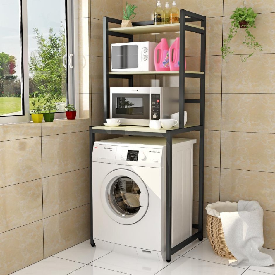 Стеллаж для ванной washing Machine Rack TM-011
