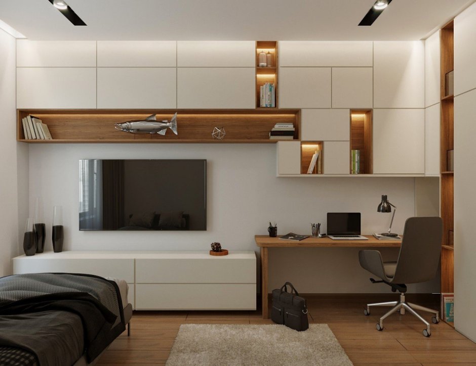 Контемпорари стиль в интерьере комнаты